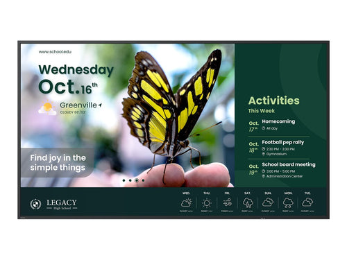 BenQ 55" 4K-Display – Ideal für Digital Signage, Android OS