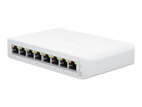 Ubiquiti UniFi Lite 8 PoE Switch – 8 Anschlüsse, PoE+ Unterstützung