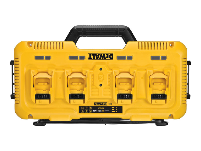DEWALT Akku-Ladegerät – Schnellladung für 4 Werkzeuge