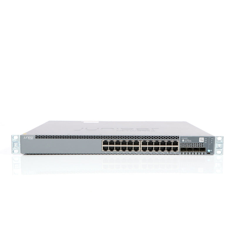 Juniper 24-Port Netzwerk-Switch – Stapelbar, für große Netzwerke