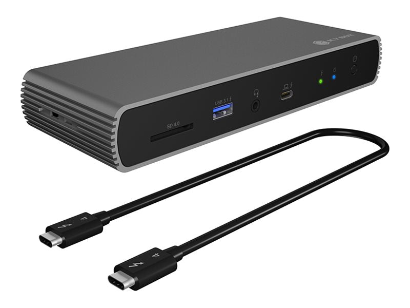 Raidsonic Dockingstation – 4x USB, 2x Thunderbolt für vielseitige Anschlüsse