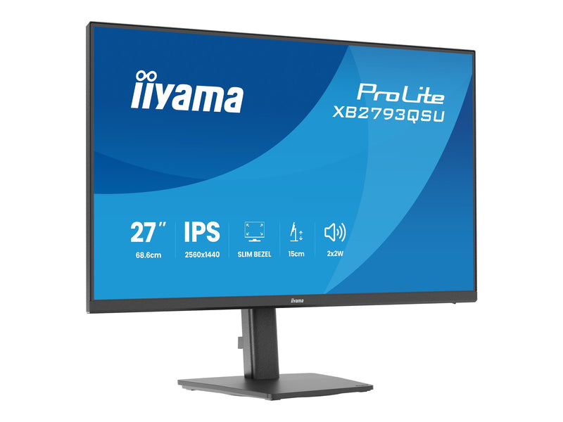 Iiyama 27" LED-Monitor – QHD, schnelle Reaktionszeit
