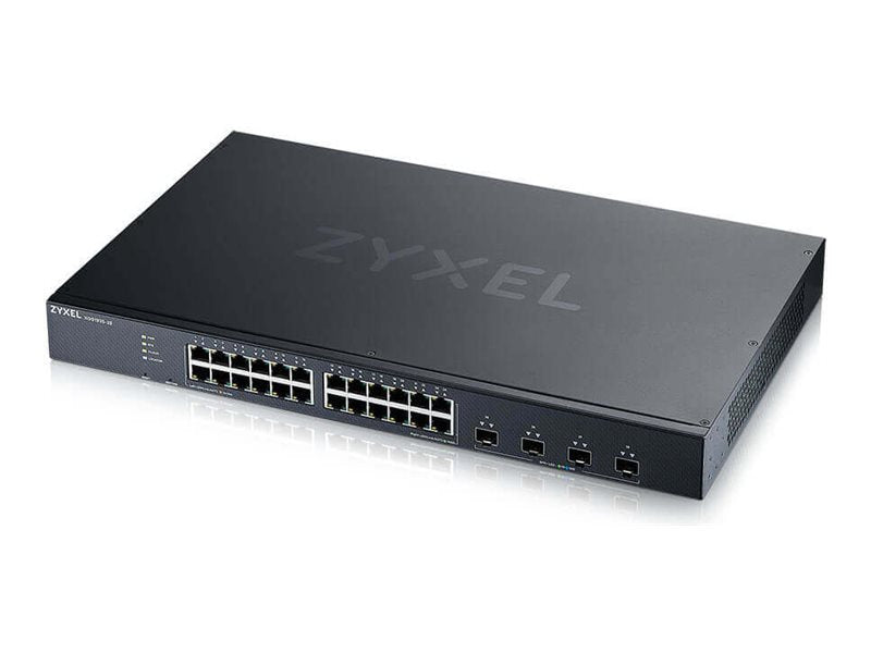 Zyxel 28-Port Switch – Smart Management, 10G Uplink