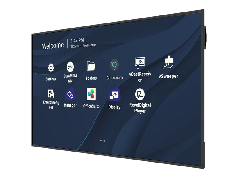 ViewSonic 75" 4K-Display – Ideal für Unternehmenskommunikation