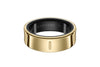 Samsung Galaxy Ring – Stilvolles Design, Titan-Gold