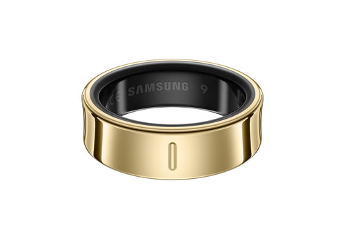 Samsung Galaxy Ring – Stilvolles Design, Titan-Gold