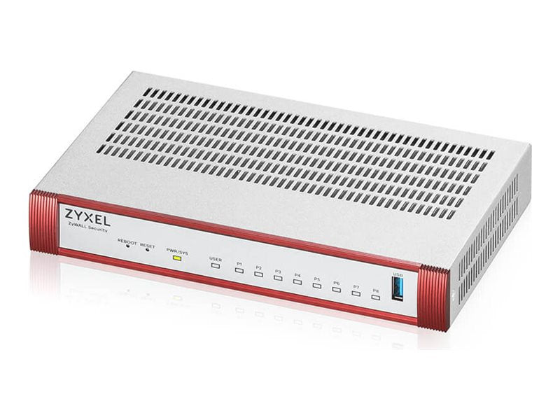 Zyxel Firewall – Sicherheit für Ihr Netzwerk, 8 Anschlüsse