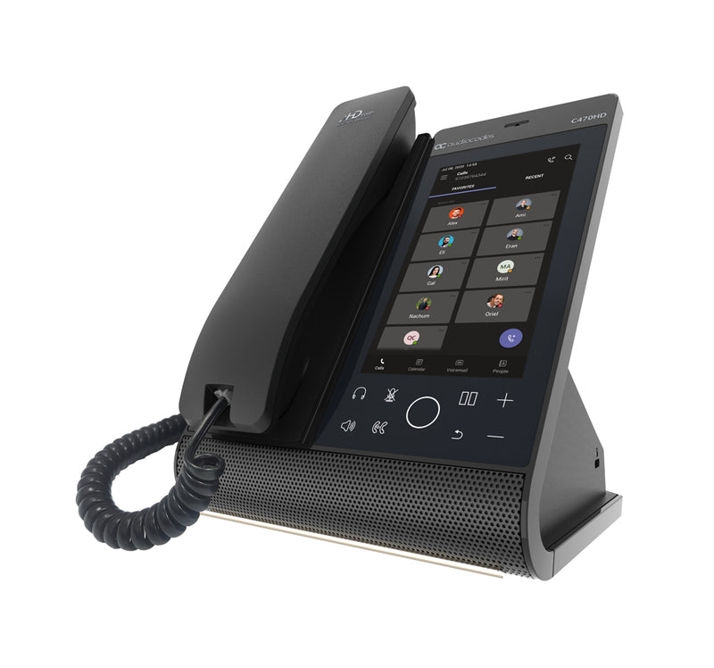 AudioCodes VoIP-Telefon – Bluetooth, Rufnummernanzeige