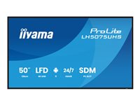 Iiyama 50" Digital-Signage-Display – 4K UHD, 24/7 Betrieb