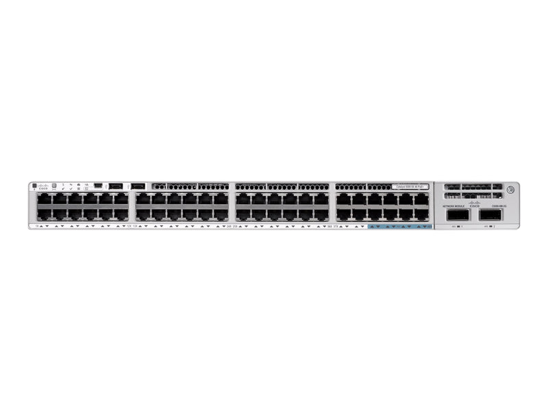 Cisco Netzwerk-Switch – 48 Anschlüsse, stapelbar, PoE+