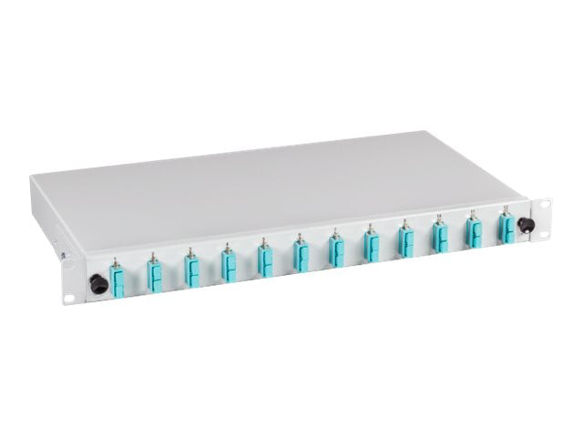 EFB Elektronik Glasfaserkabelkiste – Rack montierbar, 24 Ports