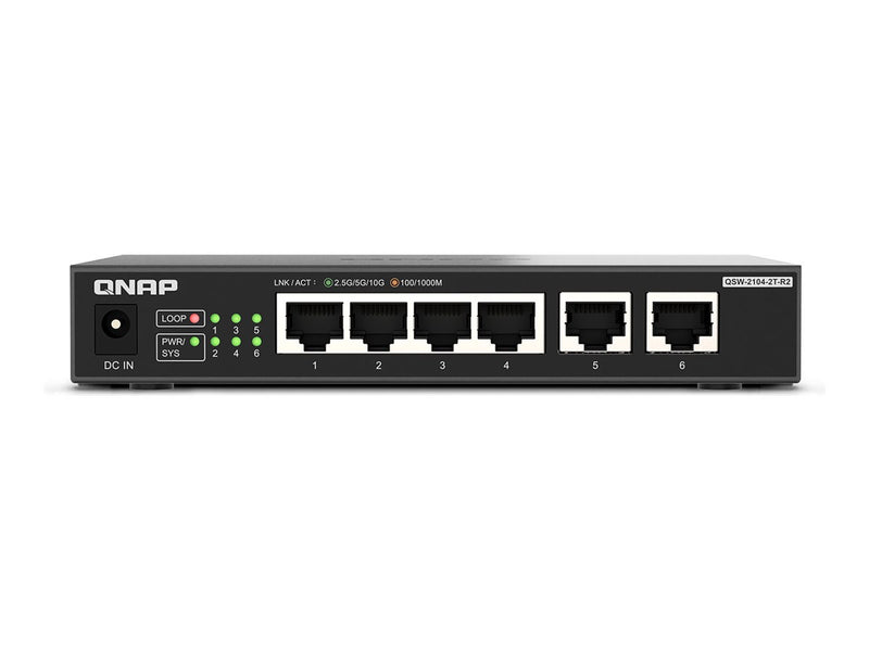 Qnap Netzwerk-Switch – 10G & 2.5G Ethernet für kleine Büros
