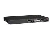 Broadcom Netzwerk-Switch – 24 Anschlüsse, PoE+ Unterstützung