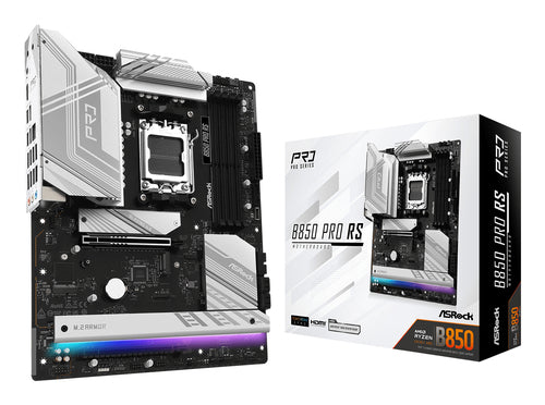 ASRock Motherboard – AMD B850, USB-C, 2.5 Gigabit LAN