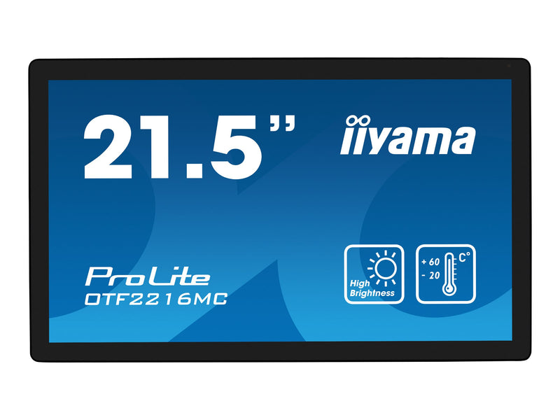 Iiyama 22" LCD-Monitor – Full HD, Umgebungslichtsensor