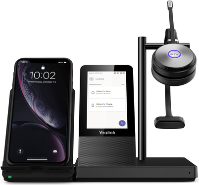Yealink DECT Headset – Kabellos, ideal für Konferenzen