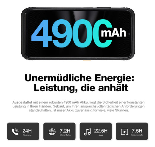 AGM Outdoor-Smartphone – Robust, Dual-SIM, 256 GB Speicher