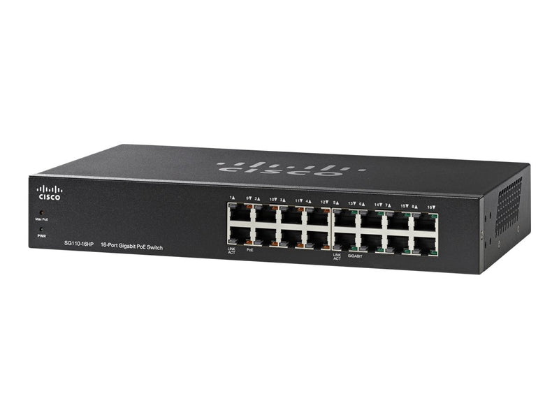 Cisco 16-Port PoE Switch – Einfache Netzwerkverbindung für kleine Unternehmen