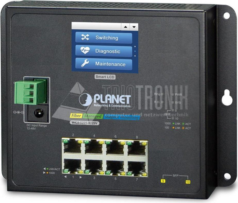 Planet Technology Netzwerk-Switch – 8 Ports für schnelle Verbindungen