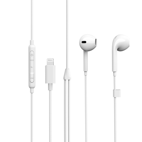 eSTUFF Ohrhörer – Mit Mikrofon, Lightning-Anschluss für iPhone