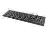 HAMA Basic-Tastatur – USB, spritzwassergeschützt