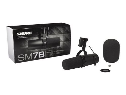 Shure SM7B Mikrofon – Für Gesang und Podcasts