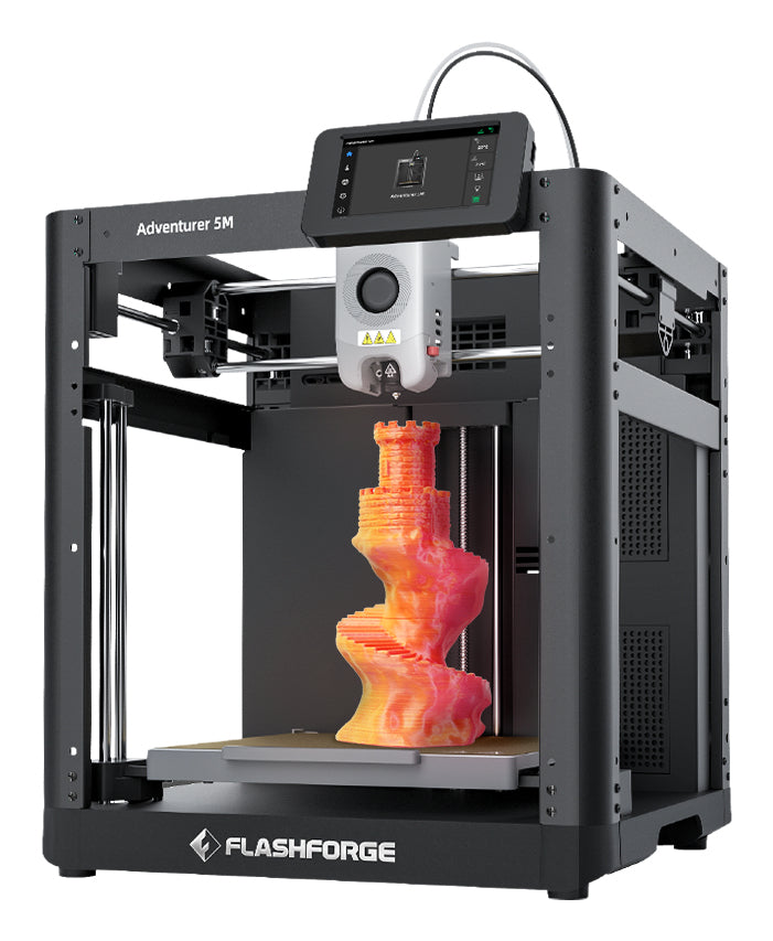 Flashforge 3D-Drucker Adventurer 5M – WLAN, vielseitige Materialien