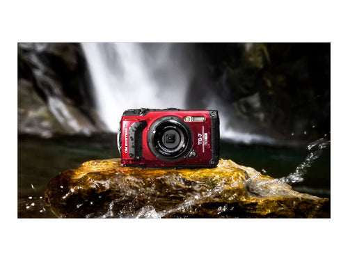 OLYMPUS Kompaktkamera – 12 MP, 4K-Video, wasserdicht bis 15 m