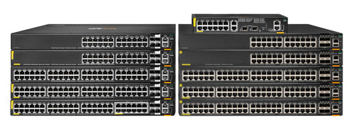 HP Enterprise Aruba 6200F Switch – 48 Anschlüsse, PoE+ Unterstützung