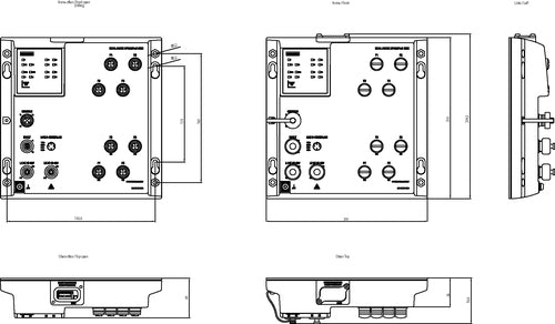 Siemens Netzwerk-Switch – 8 Ports, PoE-Unterstützung