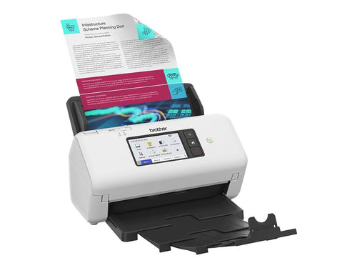 Brother Dokumentenscanner – Schnelles Scannen, WLAN/LAN-Anbindung