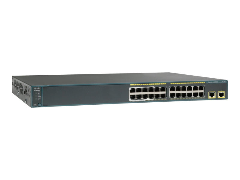 Cisco Switch – 24 Anschlüsse, PoE-Unterstützung