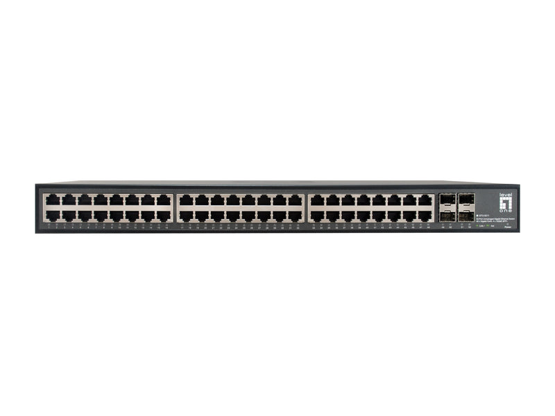 LEVELONE Netzwerk-Switch – 48 Ports, 10 Gb SFP+