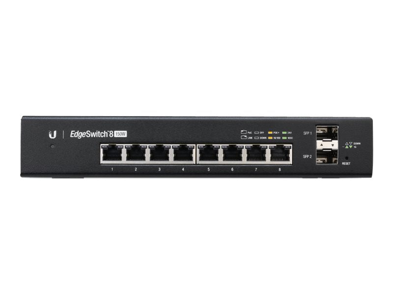 Ubiquiti EdgeSwitch – 8 Gigabit Ports, PoE+ Unterstützung