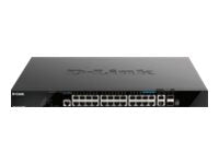 D-Link 28-Port Gigabit Switch – Smart, stapelbar, PoE+