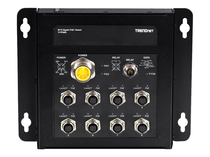Trendnet 8-Port Switch – Gigabit-Geschwindigkeit, PoE+ Unterstützung