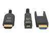 Manhattan HDMI-Glasfaserkabel – 4K, 50 m, abnehmbarer Stecker
