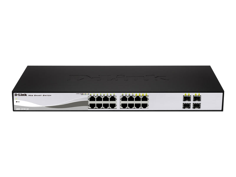 D-Link 16-Port Gigabit Switch – Einfache Verwaltung, hohe Sicherheit