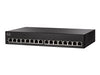 Cisco 16-Port Netzwerk-Switch – Gigabit, für kleine Unternehmen