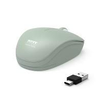 PORT Kabellose Maus – Für Rechts- und Linkshänder, USB-C Empfänger