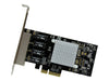 Startech Netzwerkkarte – 4 Ports, Gigabit Ethernet