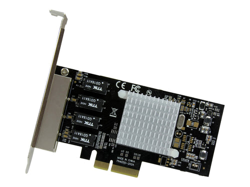 Startech Netzwerkkarte – 4 Ports, Gigabit Ethernet