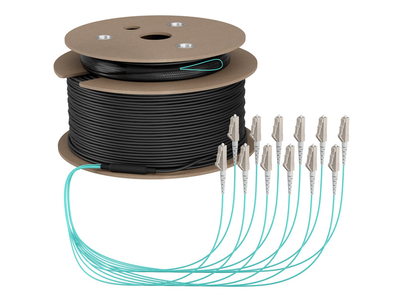 EFB Elektronik Glasfaser-Trunkkabel – 200m, schnelle Datenübertragung