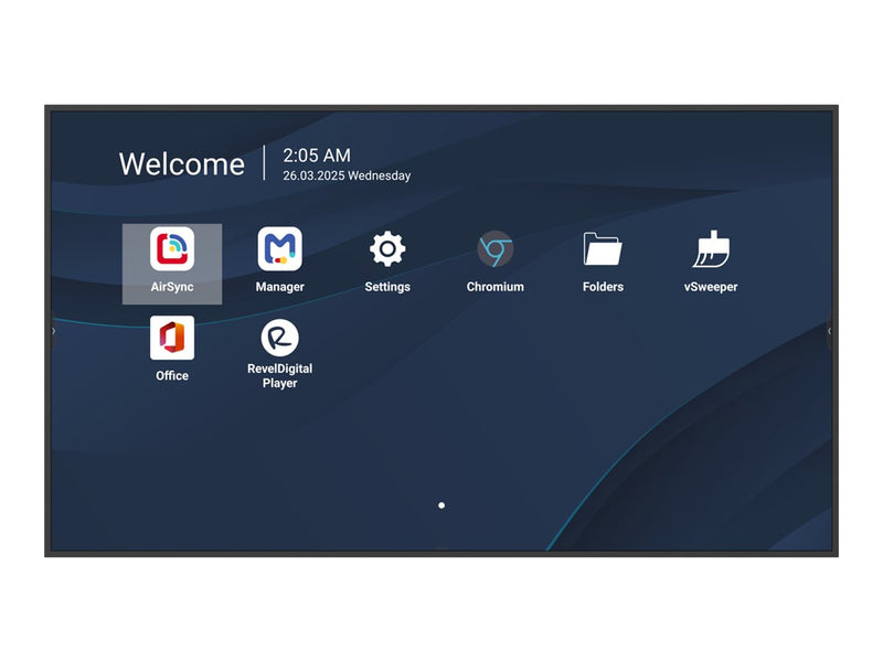 ViewSonic 55" 4K Display – Für Digital Signage, mit Mediaplayer