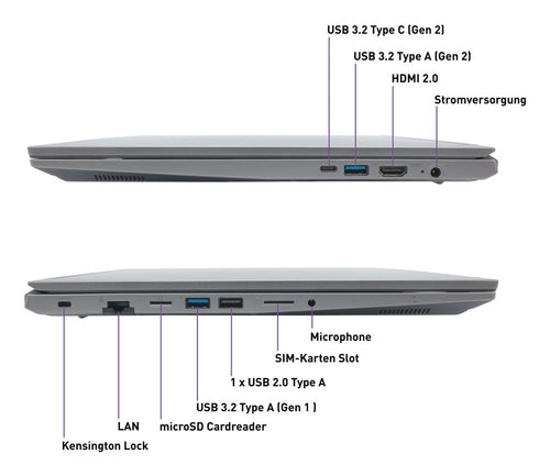 WORTMANN TERRA 17" Laptop – Core i7, 16 GB RAM, 1 TB SSD