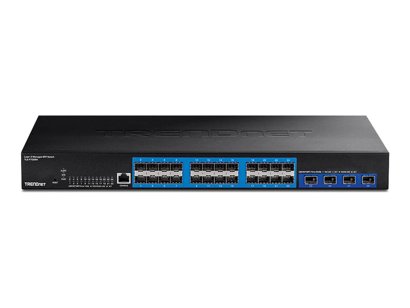 Trendnet 28-Port Netzwerk-Switch – 24 Gigabit, 4x 10G SFP+