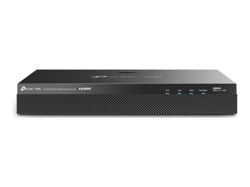 TP-Link VIGI 16-Kanal Video-Rekorder – 2 TB Speicher, PoE+ Unterstützung