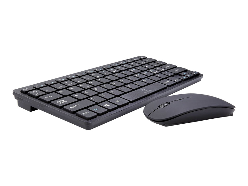 Renkforce Kabelloses Tastatur-Maus-Set – Deutsch, Spritzwassergeschützt