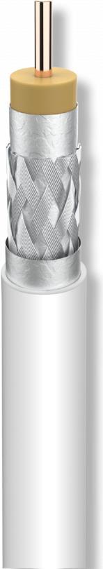 Televes Koaxkabel – 3-fach geschirmt, 500 m Rolle