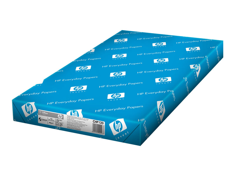 HP Office Papier A3 – 80 g/m², 5x500 Blatt für Laser- und Tintenstrahldrucker